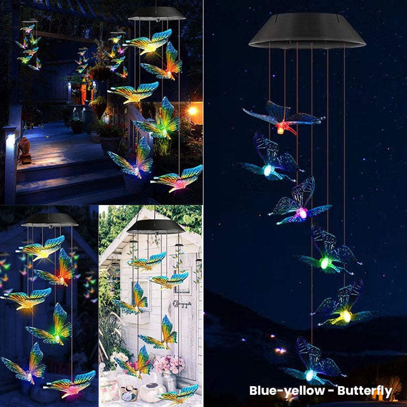 ✨Last Day 75%OFF - 💥Solar Wind Chimes Decorative Lanterns