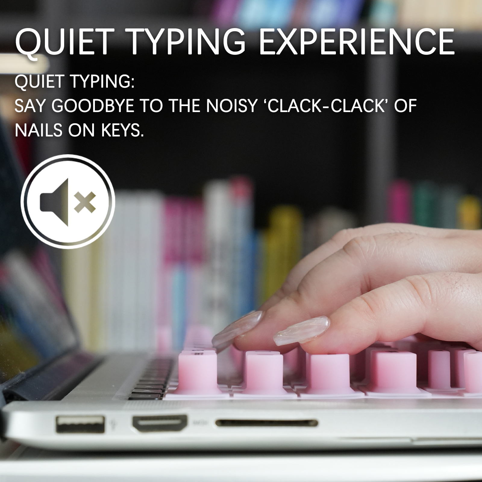 Long Nail Typing Laptop Keyboard Cover (Buy 2 get FreeShipping)