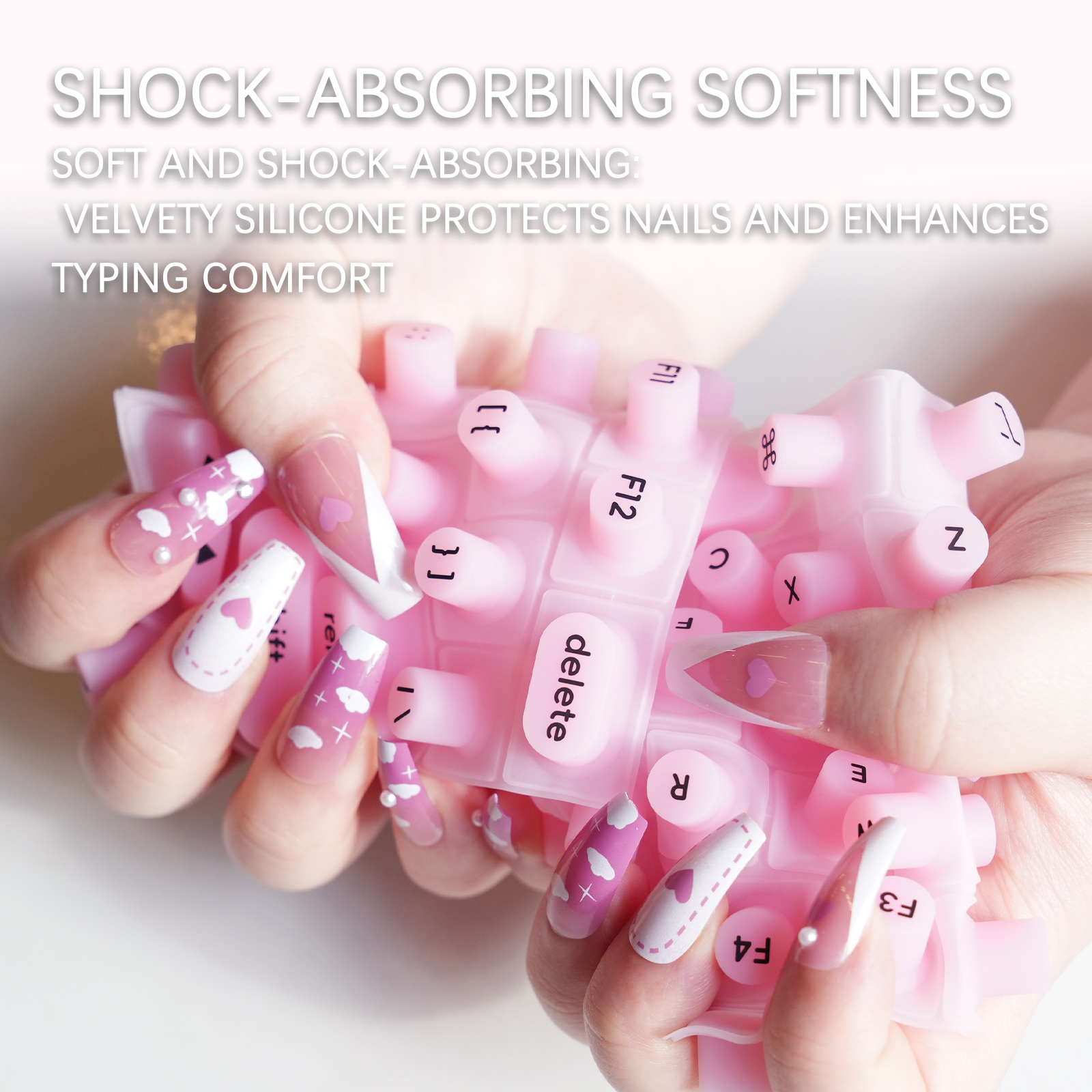 Long Nail Typing Laptop Keyboard Cover (Buy 2 get FreeShipping)