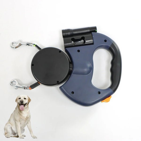 🔥Hot Sale 50% OFF🔥Dual Retractable Dog Leash