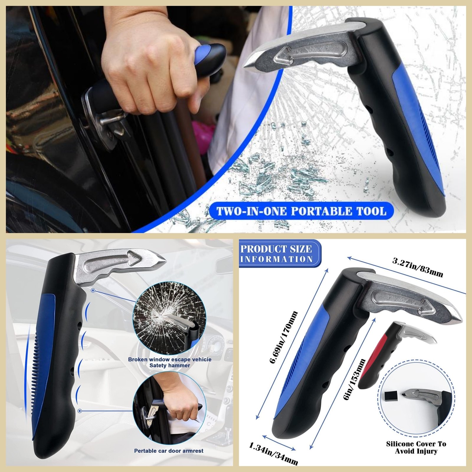 👍Last Day Promotion 60% OFF💥5 in 1 Car Handle Assist
