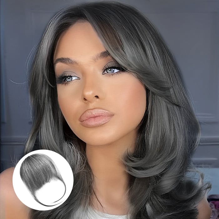 🔥Warehouse Clearance 50% 🎀Clip in Bangs (High temperature filament) 