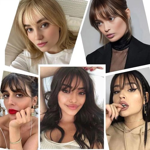 🔥Warehouse Clearance 50% 🎀Clip in Bangs (High temperature filament) 