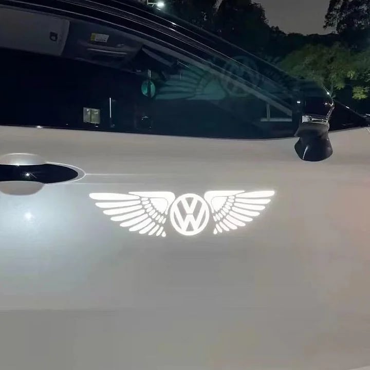 3D Angel Wings Laser Car Sticker ✧4PCS✧
