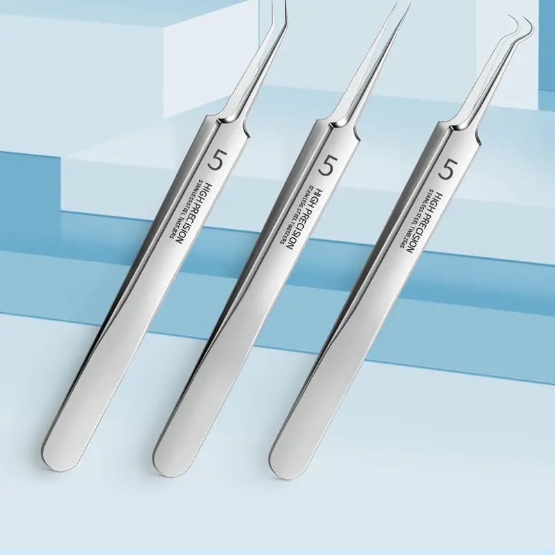 🔥Professional Facial Blackhead Remover Tweezers