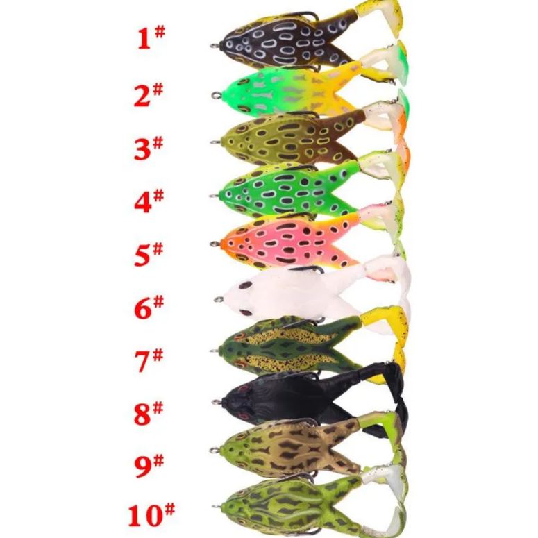 🎁New Year Hot Sale-50% OFF🐠Double Propeller Frog Soft Bait