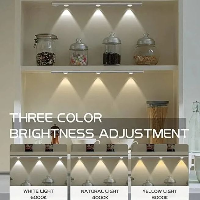 49% OFF TODAY💡 3 Color Temperature LED Motion Sensing Cabinet Light