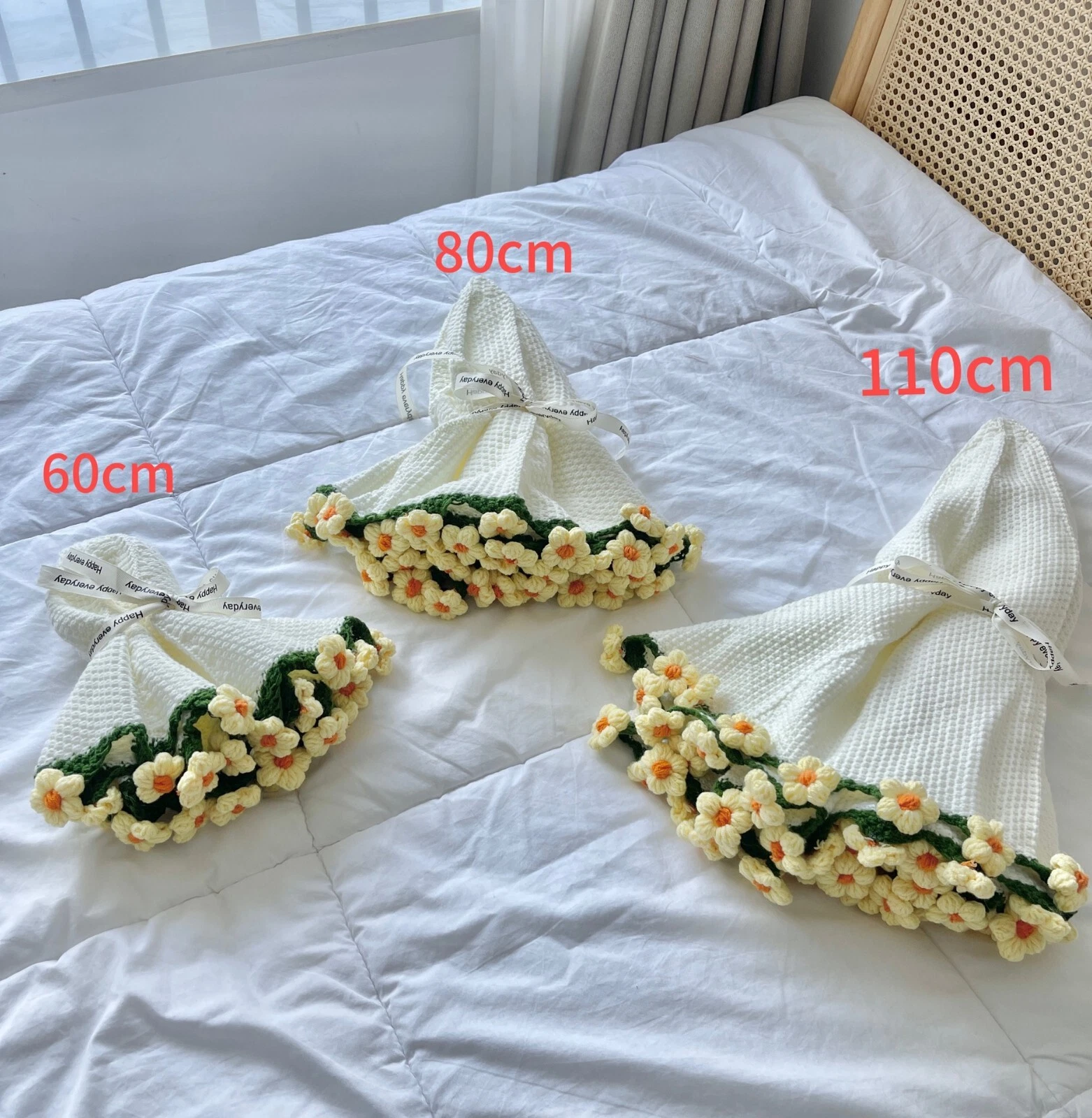 Rose hand-woven blanket, pure handmade blanket, can be turned into a bouquet of roses blanket,a gift for the object, mother, elders, a special gift-MM