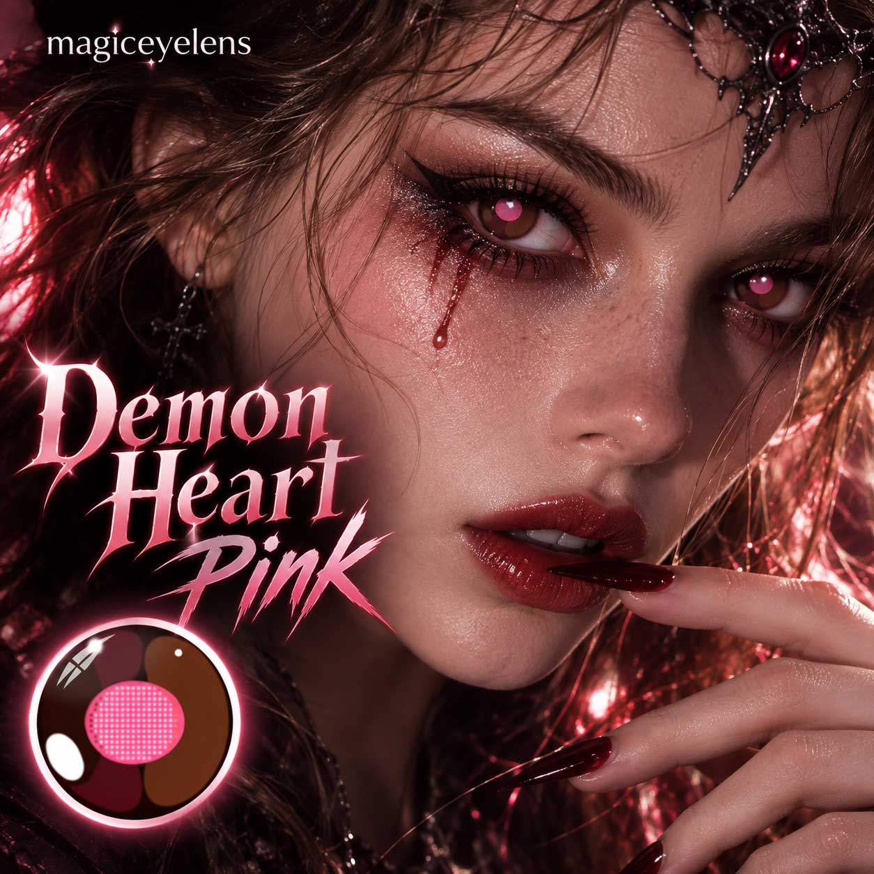 【Halloween&Cosplay】Demon Heart Pink