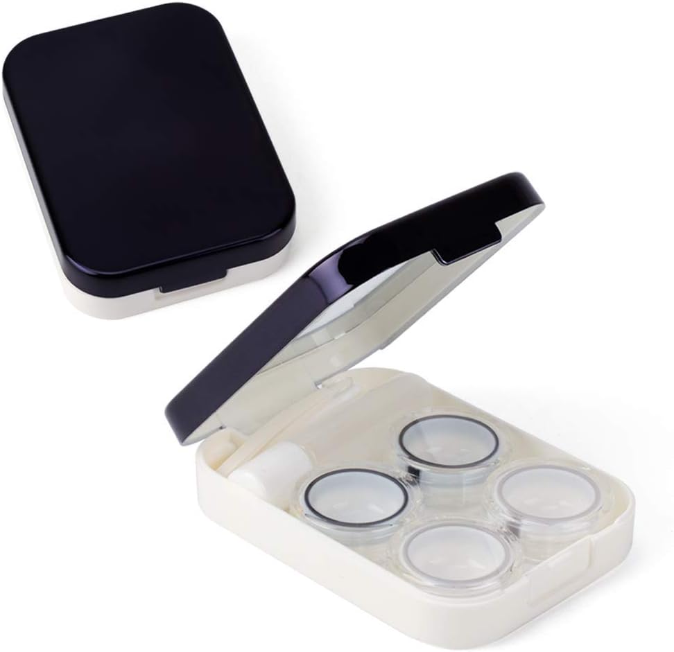 Two Pack Portable Contact Lenses Cases