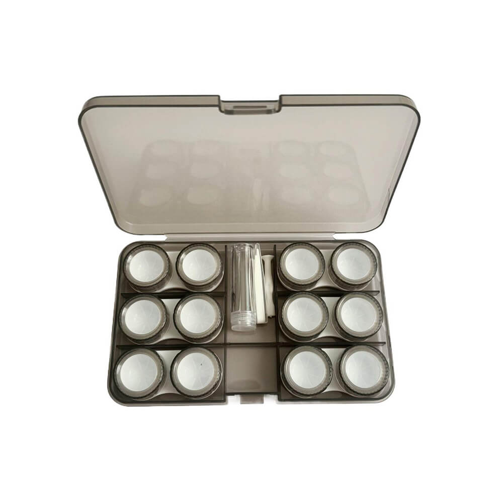 6-Pair Minimalist Contact Lens Travel Case
