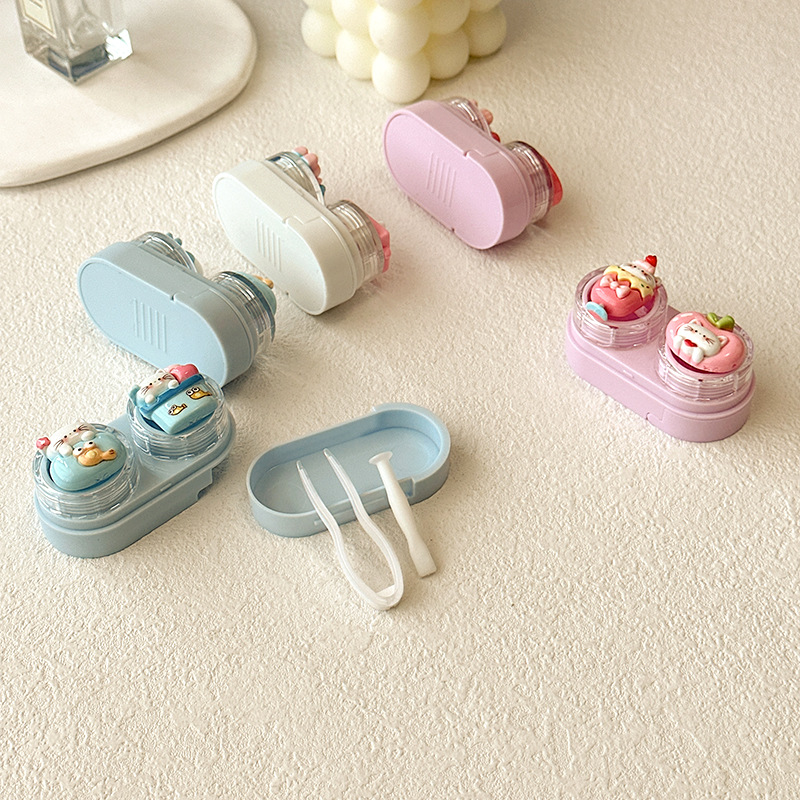 Cartoon Drawer Contact Lens Case 1 PCS-eveVeye