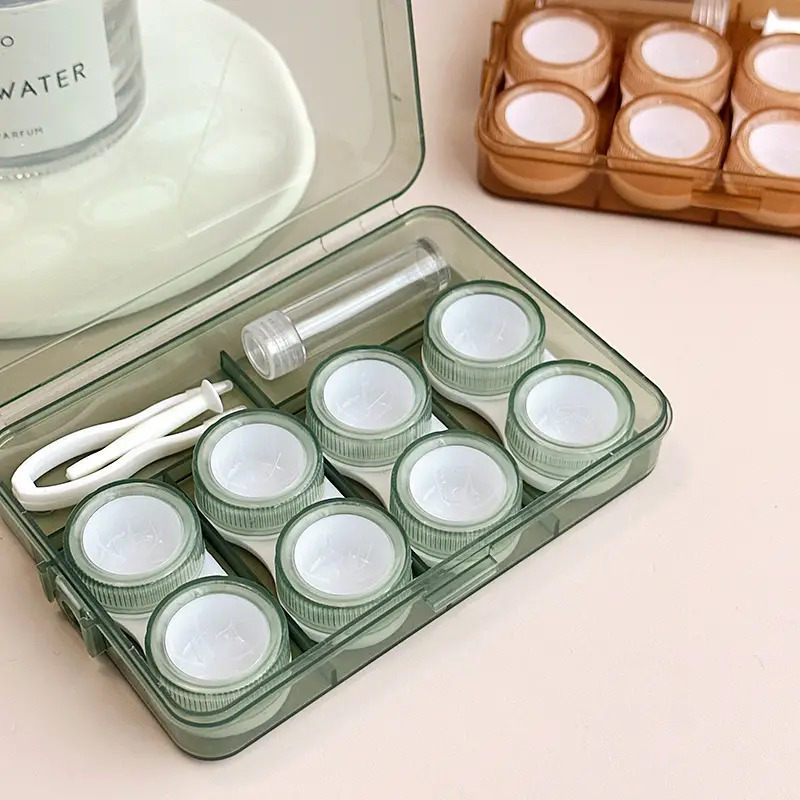 Transparent Color Contact Lens Case