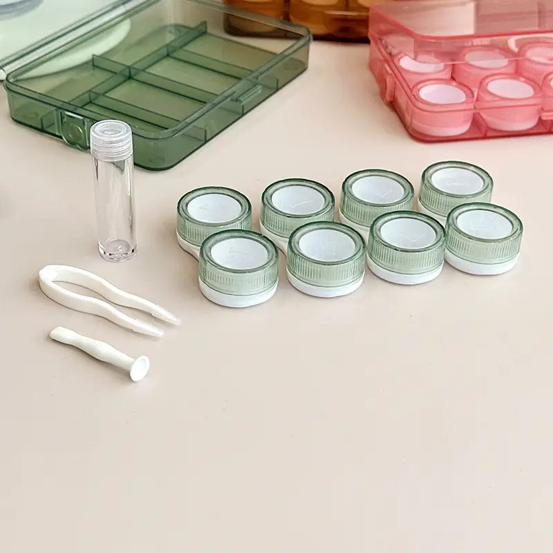 Transparent Color Contact Lens Case-eveVeye
