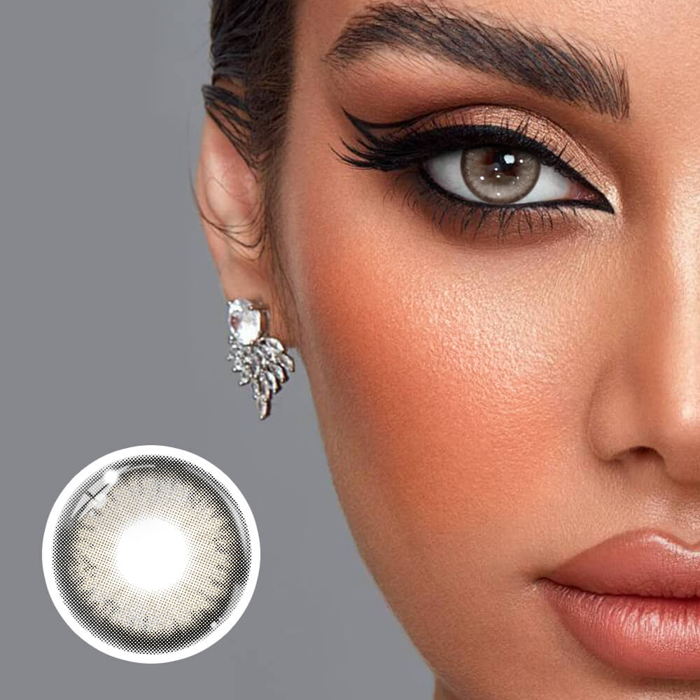 [Prescription] Auriga Brown HE243-1 | 1-Day~10 PCS/Box