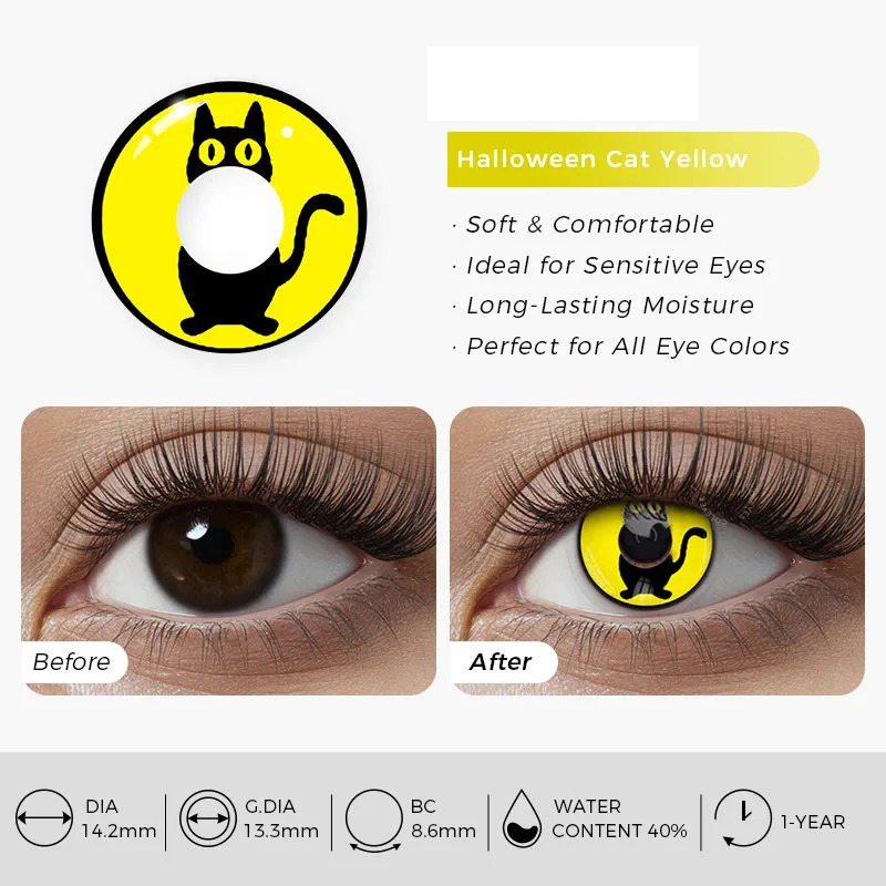 【Halloween&Cosplay】Cat Yellow | 1 Year