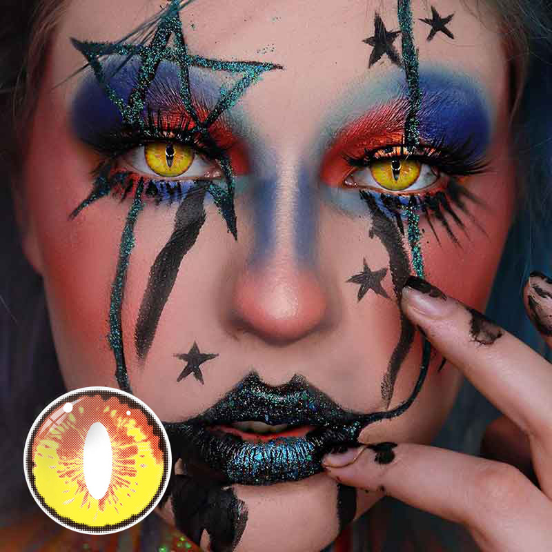 【Halloween&Cosplay】Dragon Maid Yellow-eveVeye