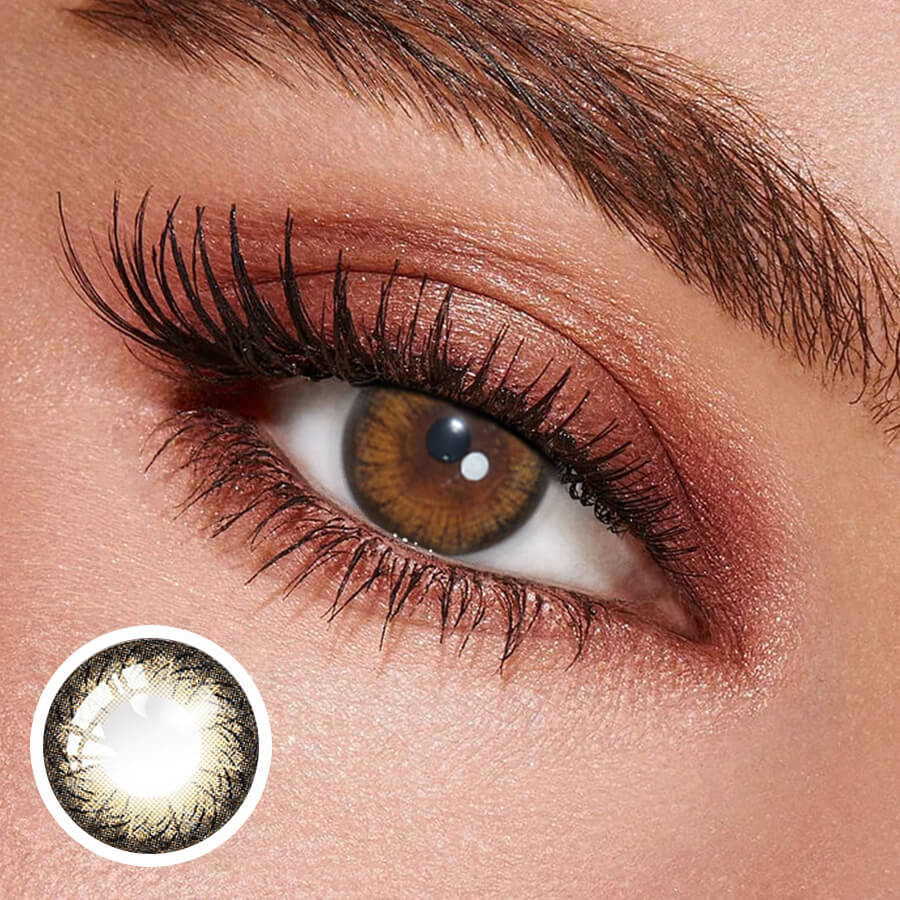 Starry Sky Brown [Prescription Plus] | 1 Year-eveVeye