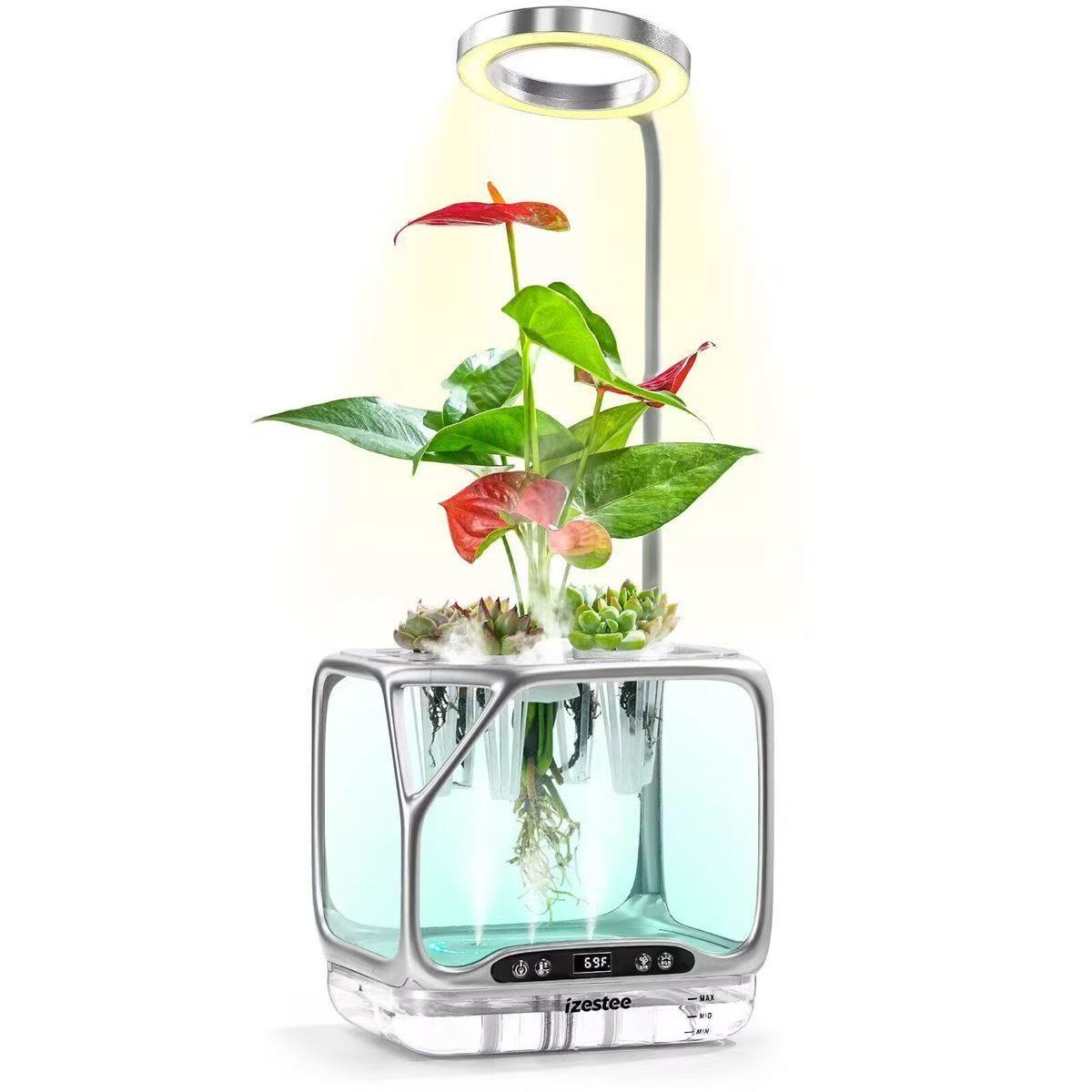 Desktop nebulizer planter