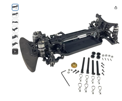 VRX Racing 1 10 On-road rc touring car without electronics for adults