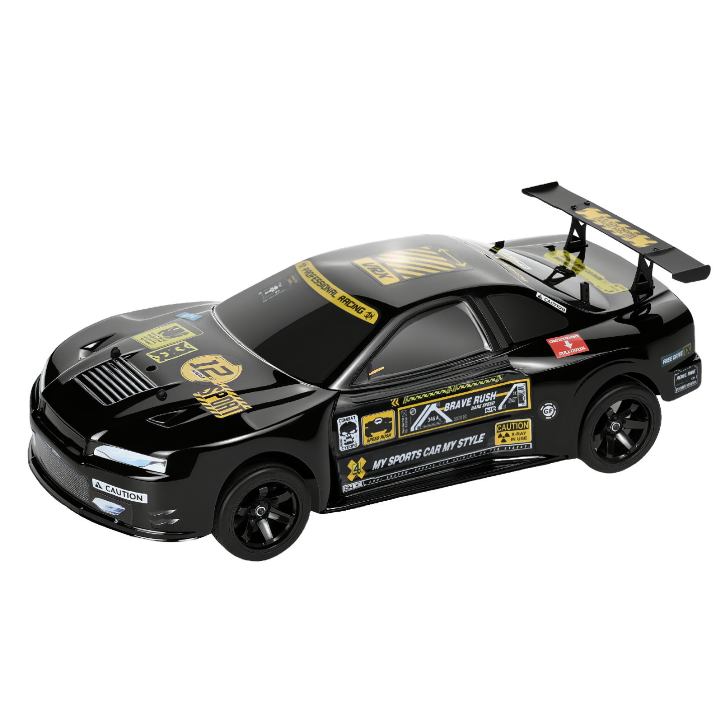 WYVERN 1/10 Scale 4WD On-road Electric RC Touring 2.4G Brushless High Speed RTR #RH1026