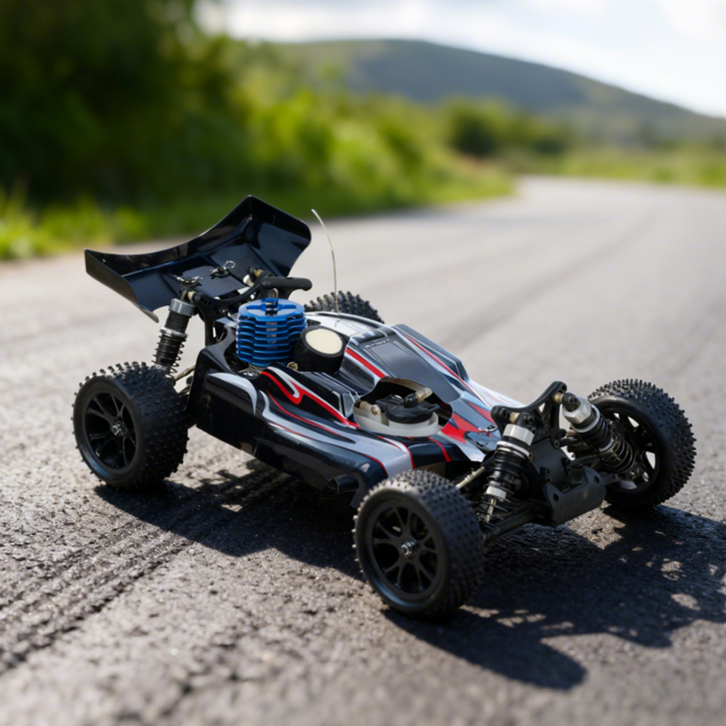 SPIRIT Nitro VRX RACING 1:10 Scale 4WD Nitro Powered RC Car #RH1006