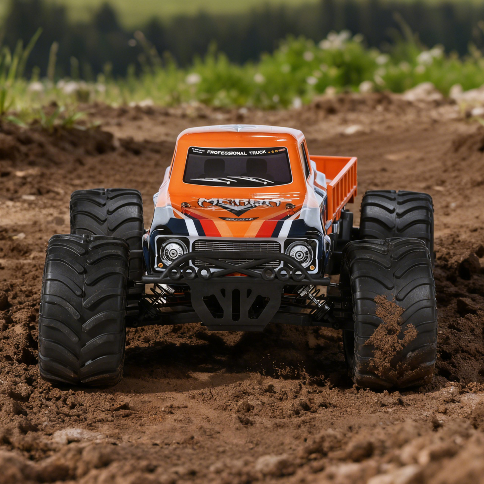 MERAK 1/10 Scale 4WD Off-road Electric RC Truck 2.4G Brushless High Speed RTR #RH1070