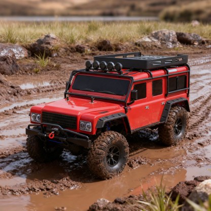 BF-4J Two Speed 1/10 Scale 4WD Off-road Electric RC Crawler 2.4G 5CH 3-in-1 Trail RC RTR #RH1055