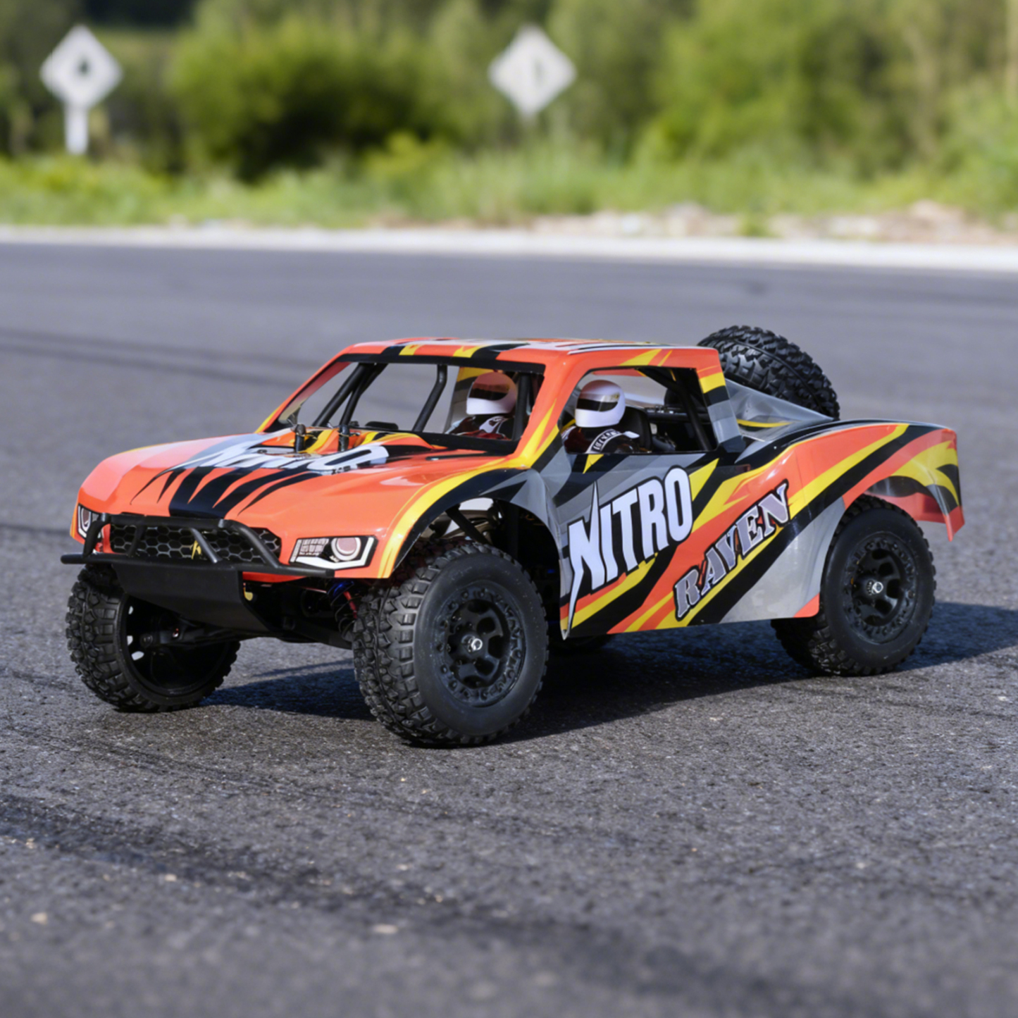 Nitro VRX RACING 1:10 Scale 4WD Off road Nitro Powered Short Course Truck RC Car #RH1008