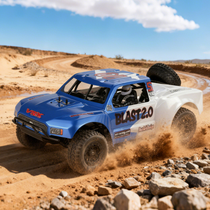 Blast 1/8 Scale 4WD Off-road Electric RC Short Course Truck 2.4G Brushless High Speed RTR #RH820