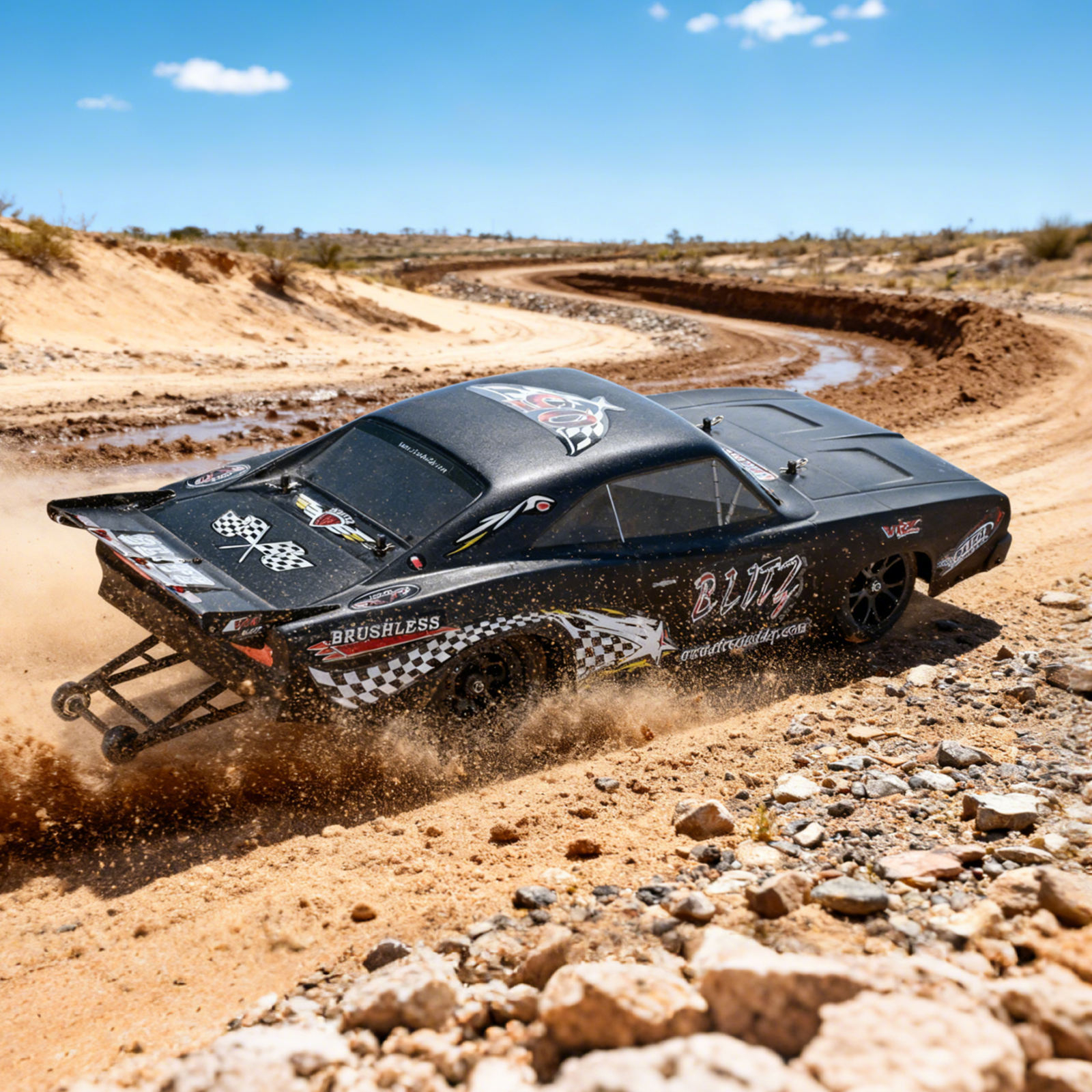 BLITZ  VRX RACING 1/0 Scale 2WD High Speed Electric RC Car #RH2016