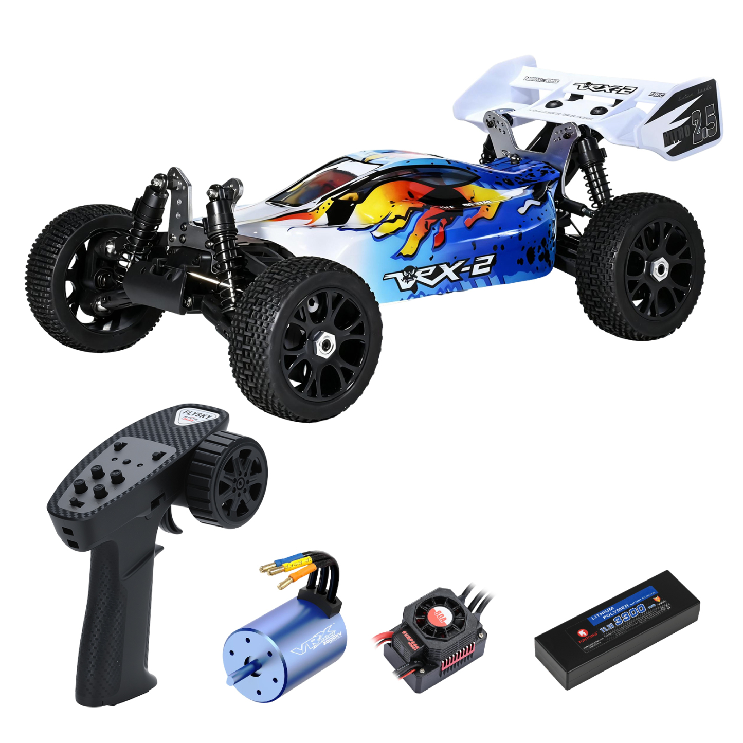 VRX-2E VRX RACING 1/8 Scale 4WD High Speed Electric RC Car #RH812
