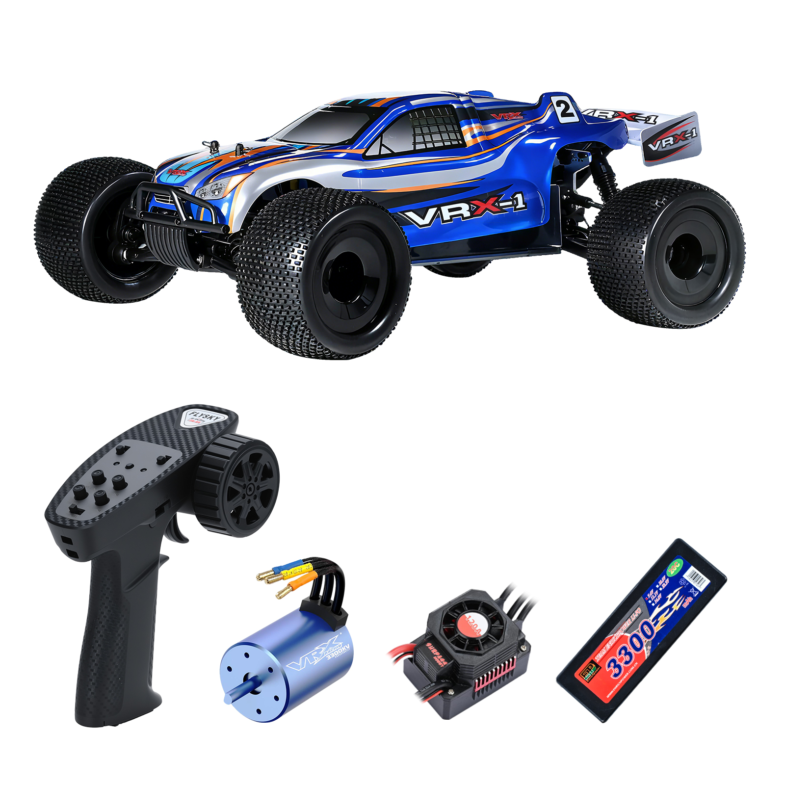 VRX Racing 1:10 scale 4WD off road Electric rc car high speed brushles
