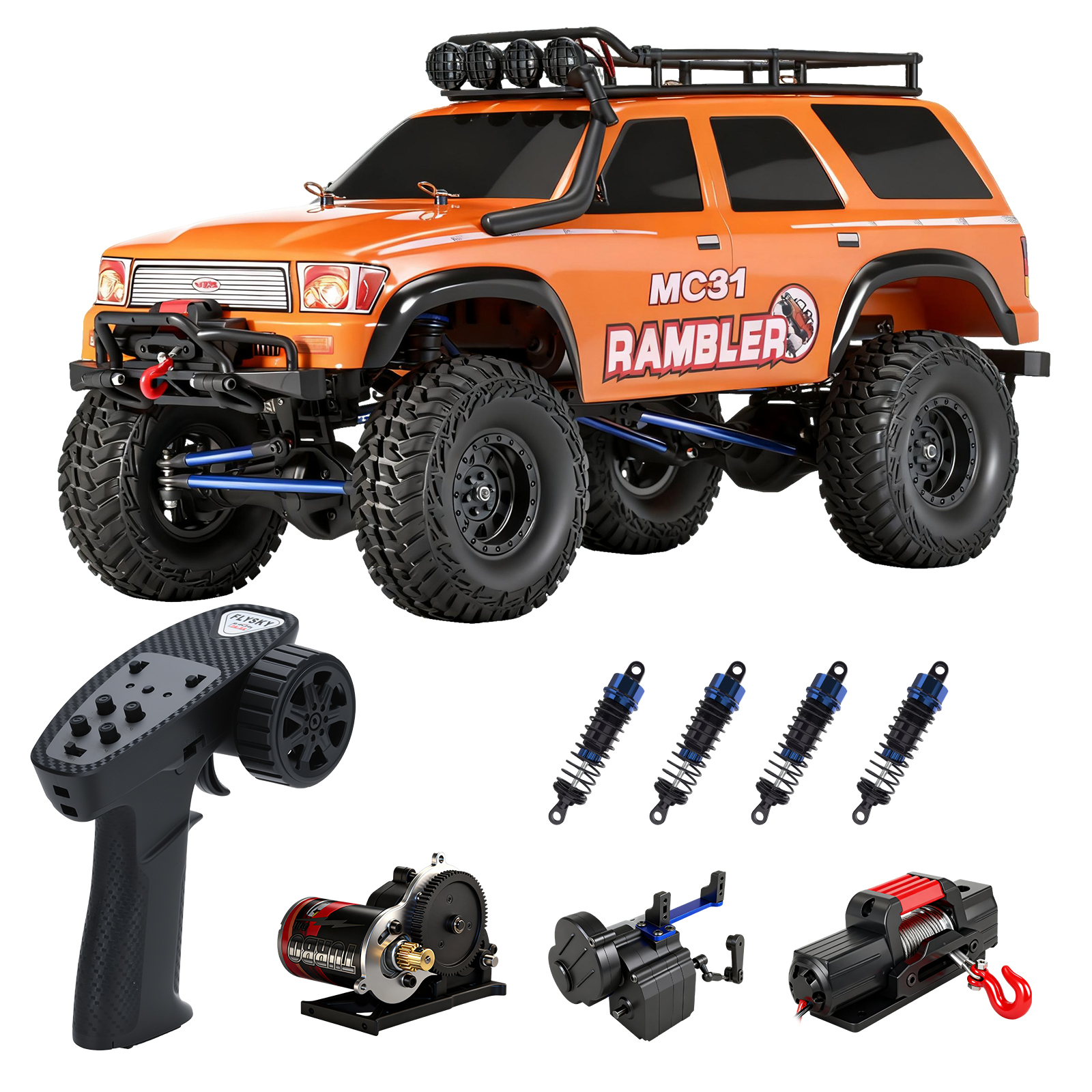 MC31 Rambler 1:10 Scale 4WD High Torque Electric Crawler RTR #RH1052