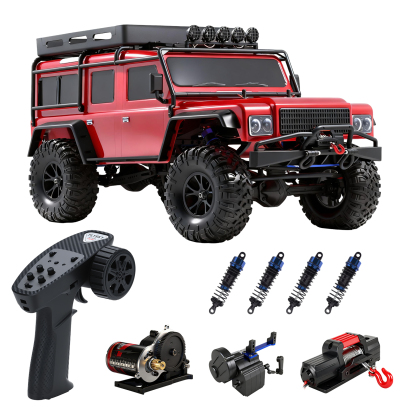 BF-4J Two Speed 1/10 Scale 4WD Off-road Electric RC Crawler 2.4G 5CH 3-in-1 Trail RC RTR #RH1055