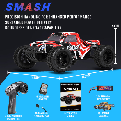 VRX Racing 1:10 scale 4WD off road Electric rc car high speed brushless remote control car #RH1066