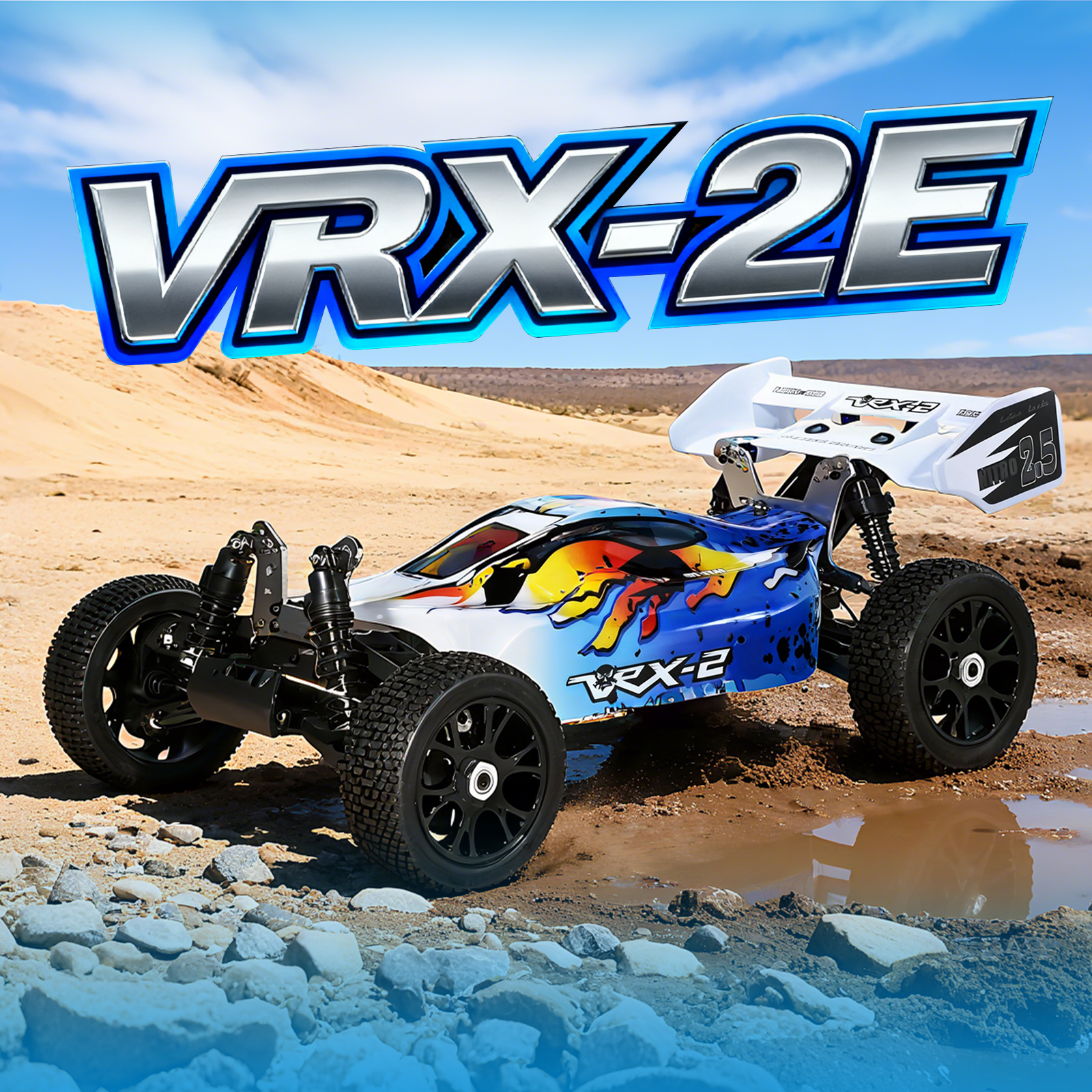 VRX-2E VRX RACING 1/8 Scale 4WD High Speed Electric RC Car #RH812