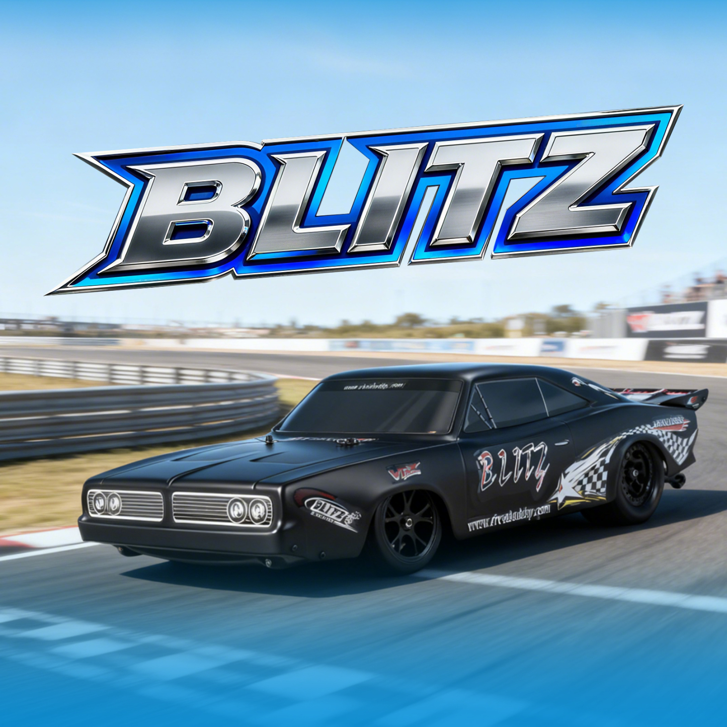 BLITZ  VRX RACING 1/0 Scale 2WD High Speed Electric RC Car #RH2016