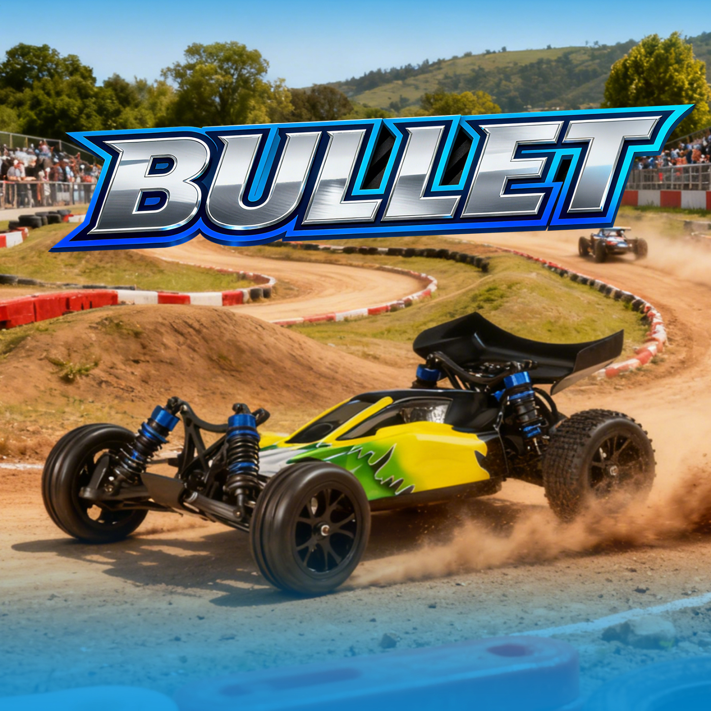 BULLET VRX RACING 1/0 Scale 2WD High Speed Electric RC Car #RH2012
