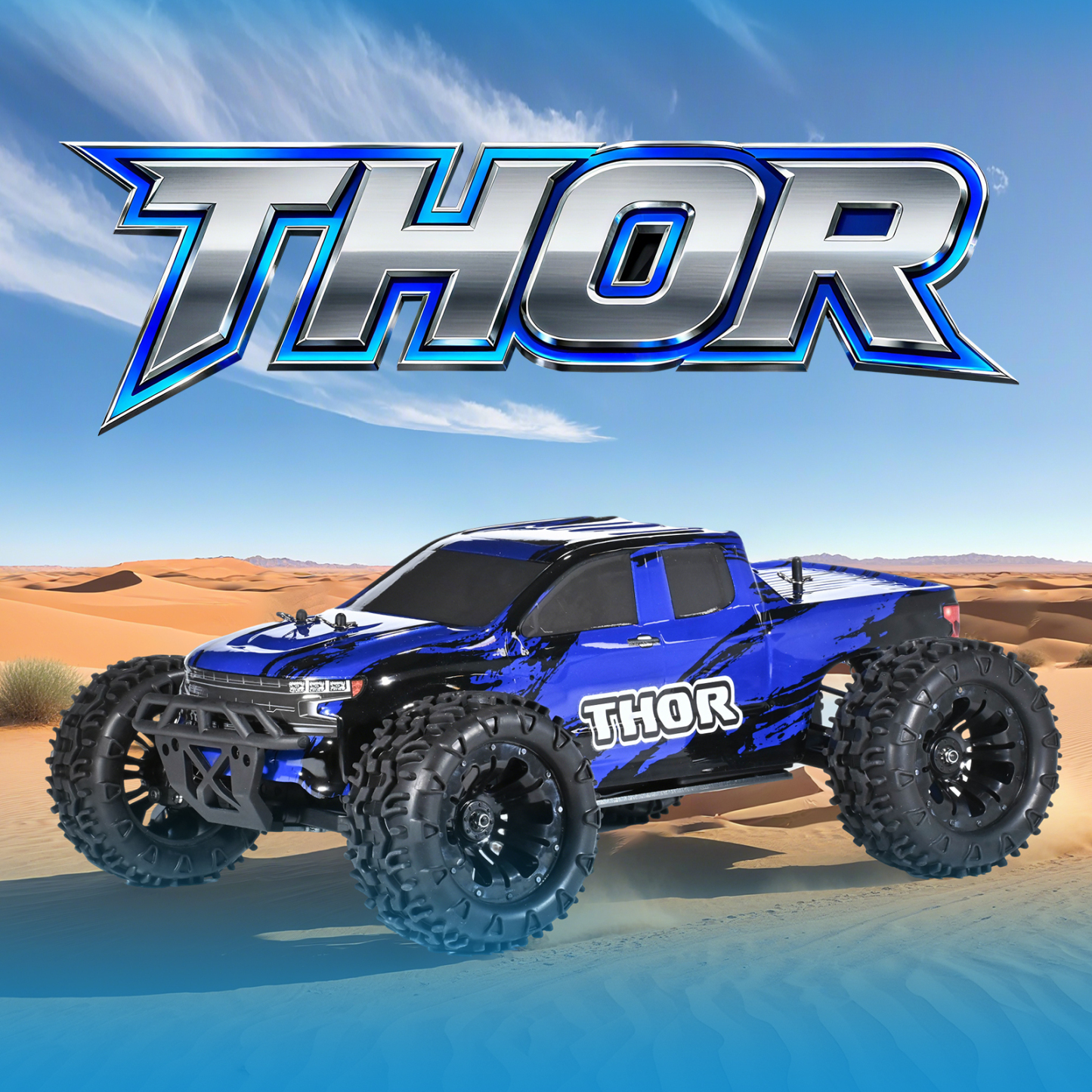 THOR Nitro VRX RACING 1:10 Scale 4WD Nitro Powered RC Truggy #RH1001