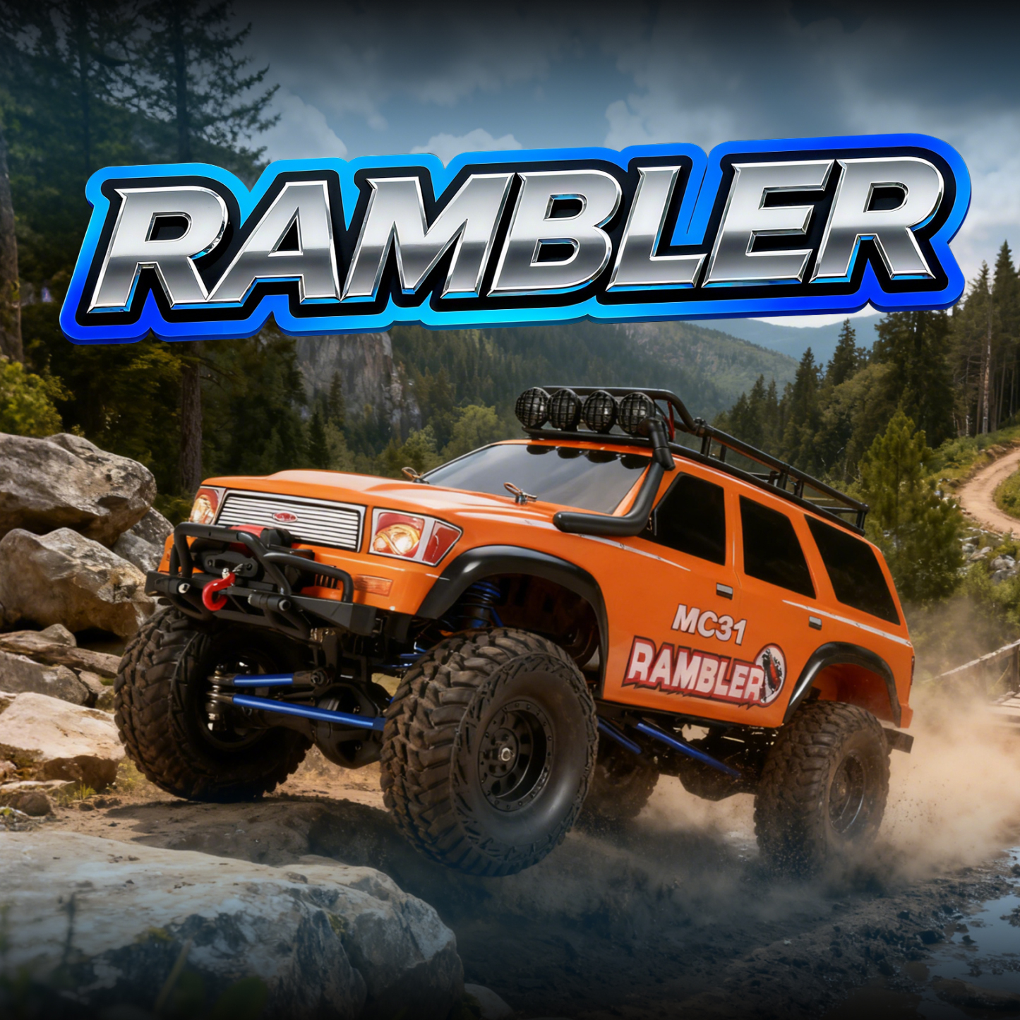 MC31 Rambler 1:10 Scale 4WD High Torque Electric Crawler RTR #RH1052