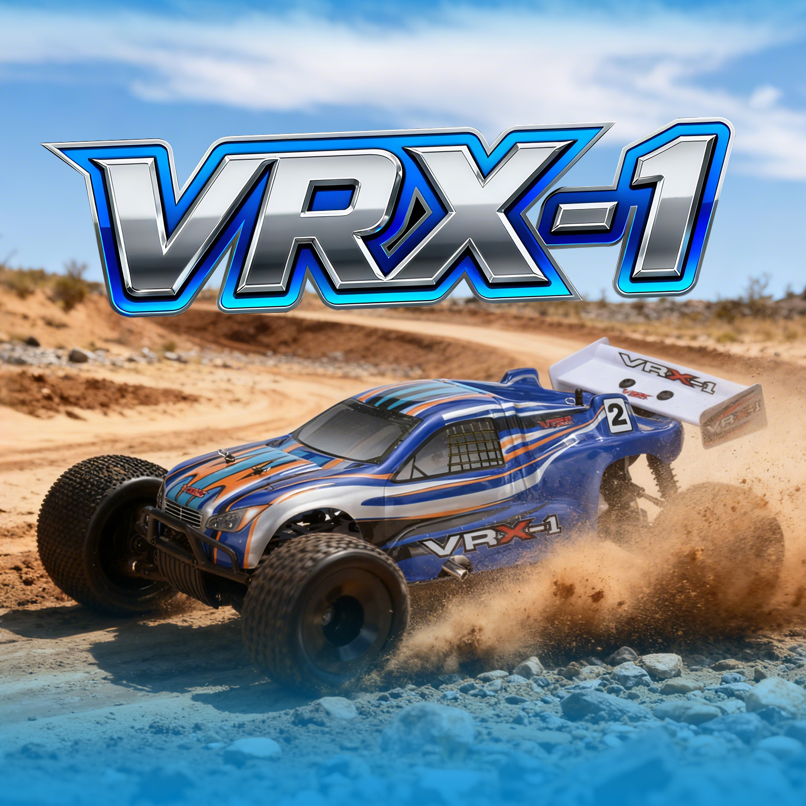 VRX-1 1:8 Scale 4WD off road Nitro Powered RC Truggy #RH801