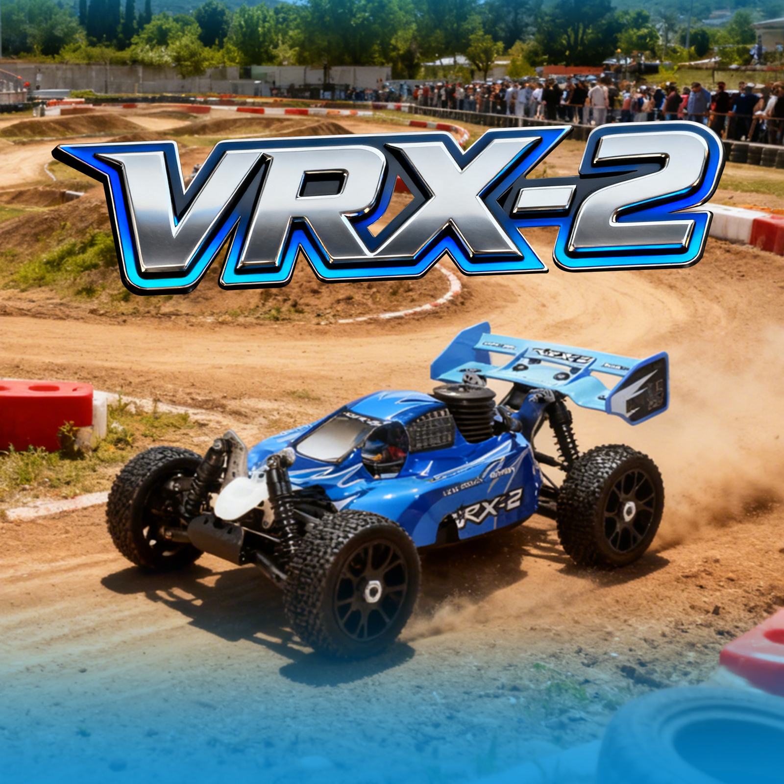 VRX-2 VRX RACING 1:8 Scale 4WD off road Nitro Powered RC Buggy #RH802