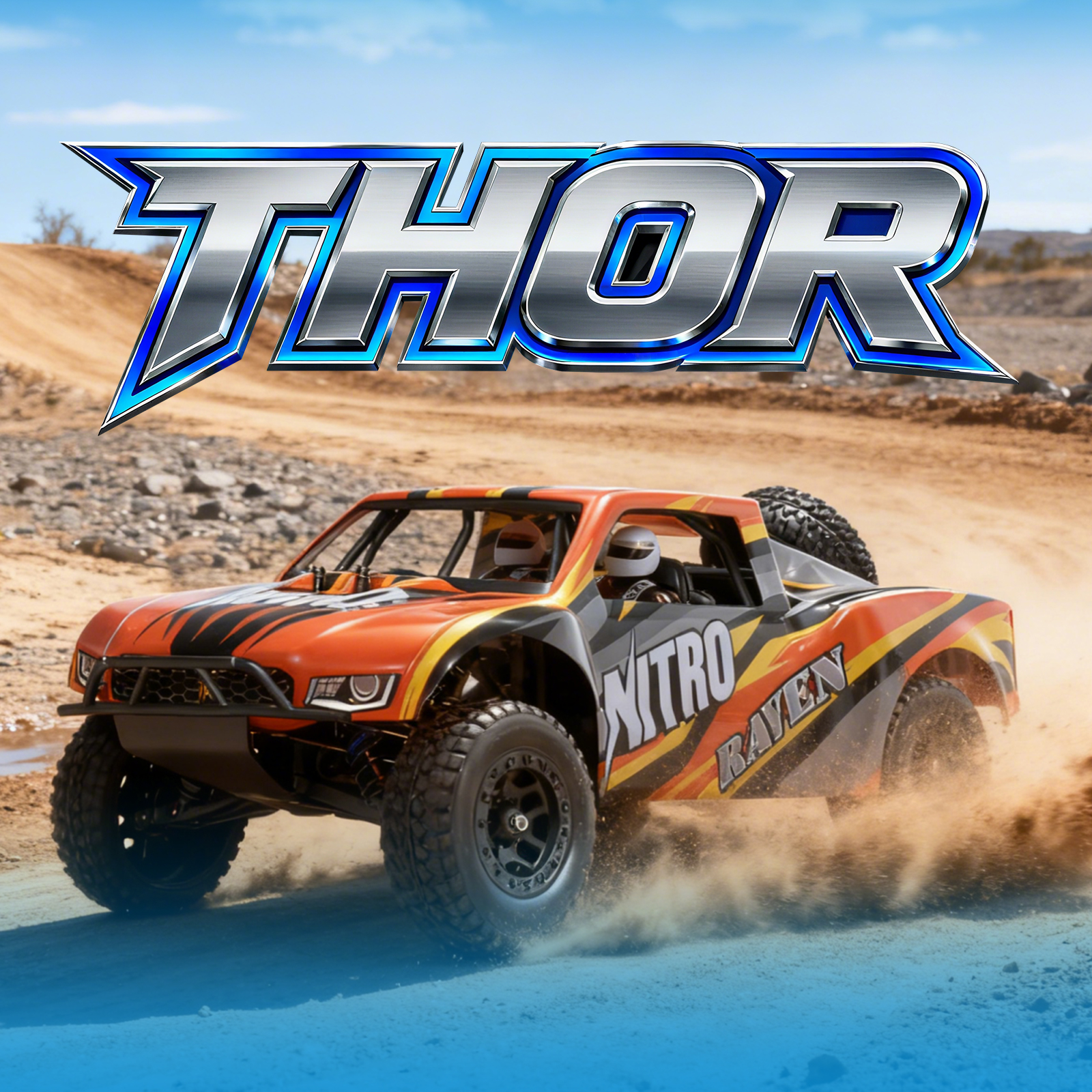 Nitro VRX RACING 1:10 Scale 4WD Off road Nitro Powered Short Course Truck RC Car #RH1008