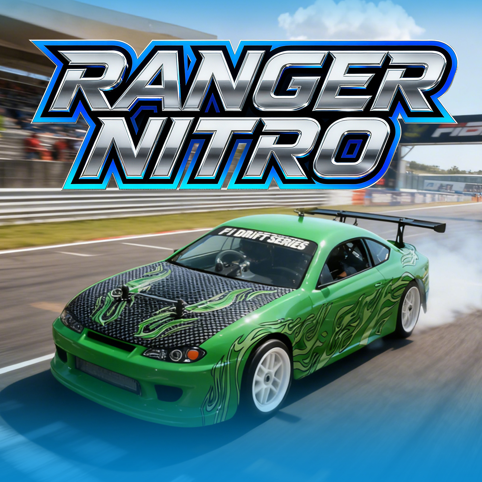 X-RANGER Nitro VRX RACING 1:10 Scale 4WD On road Nitro Powered RC Truggy #RH1003