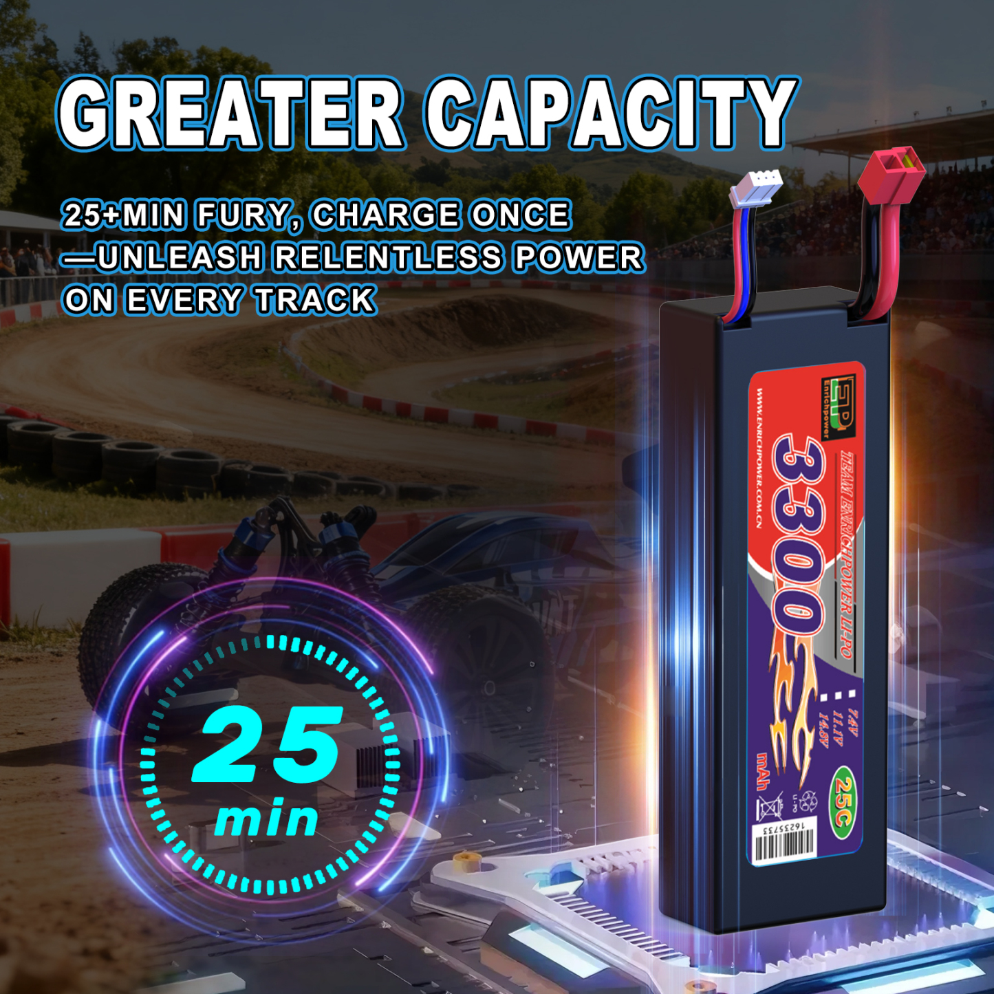 SPRINT 1/10 Scale 4WD Off-road Electric RC buggy 2.4G Brushless High Speed RTR #RH1068