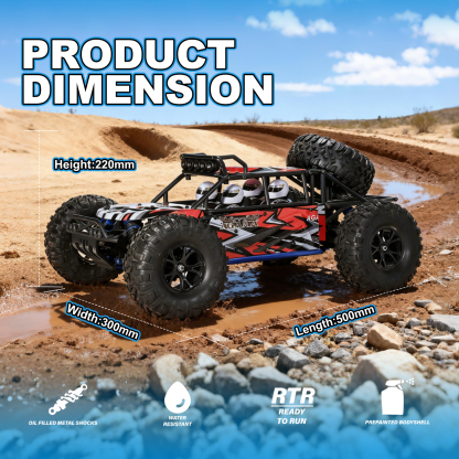 AGAMA 1/10 Scale 4WD Off-road Electric Sand buggy 2.4G Brushless High Speed RTR #RH1062