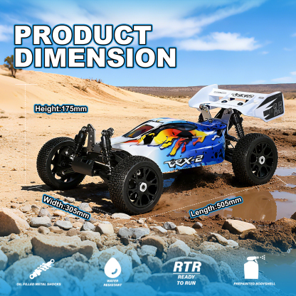 VRX-2E VRX RACING 1/8 Scale 4WD High Speed Electric RC Car #RH812