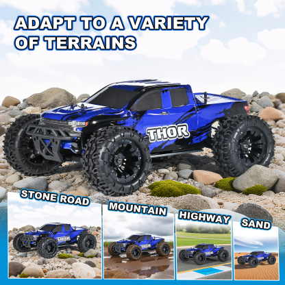 THOR Nitro VRX RACING 1:10 Scale 4WD Nitro Powered RC Truggy #RH1001