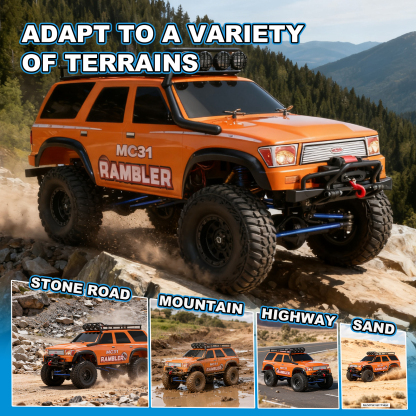 MC31 Rambler 1:10 Scale 4WD High Torque Electric Crawler RTR #RH1052